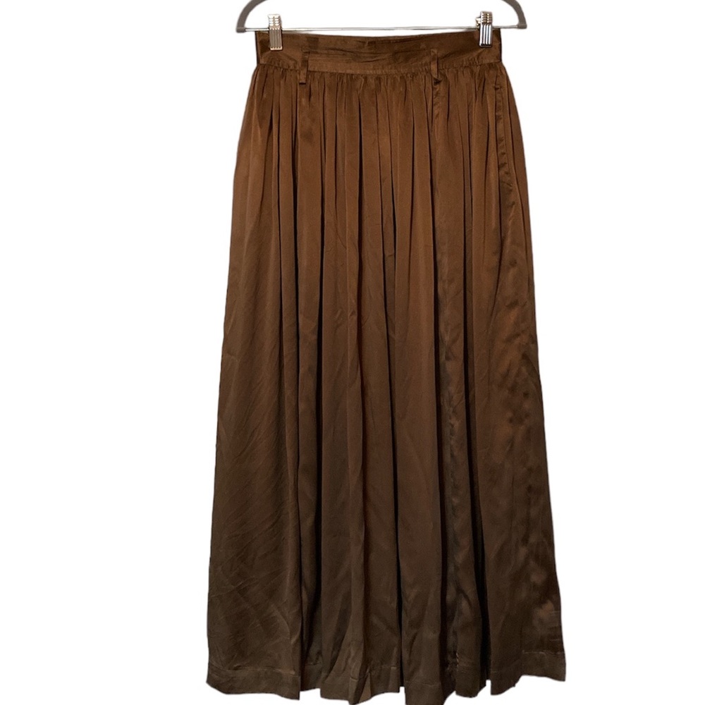Vintage Satin Silk Skirt
